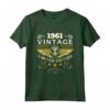 T-shirt Vintage 1961 da Uomo - Regalo Compleanno Edizione Limitata - Legend Since 1961 - Ideale per Natale