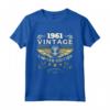 T-shirt Vintage 1961 da Uomo - Regalo Compleanno Edizione Limitata - Legend Since 1961 - Ideale per Natale