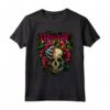 HapTiger Skull Rose e Red Blood Horror Maglietta - Regalo di San Valentino per gli Amanti del Genere - Camicia Unisex Gotica e Originale