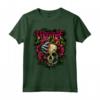HapTiger Skull Rose e Red Blood Horror Maglietta - Regalo di San Valentino per gli Amanti del Genere - Camicia Unisex Gotica e Originale
