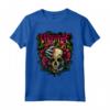 HapTiger Skull Rose e Red Blood Horror Maglietta - Regalo di San Valentino per gli Amanti del Genere - Camicia Unisex Gotica e Originale