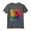 La Madonna Tshirt - Santa Vergine Maria Camicia Acquerello Maglietta - Regalo Religioso di Natale per Devoti