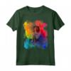 La Madonna Tshirt - Santa Vergine Maria Camicia Acquerello Maglietta - Regalo Religioso di Natale per Devoti