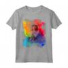 La Madonna Tshirt - Santa Vergine Maria Camicia Acquerello Maglietta - Regalo Religioso di Natale per Devoti