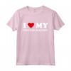 I Heart Dog Dad Mom - Amo il Mastino Tibetano - Maglietta Divertente per Amanti dei Cani - Ideale per Regali e Feste