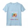 Donna Mondo colorato Mastino tibetano - Maglietta con Collo a V per Amanti dei Cani - Ideale come Regalo per Compleanno o Natale