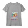 Donna Mondo colorato Mastino tibetano - Maglietta con Collo a V per Amanti dei Cani - Ideale come Regalo per Compleanno o Natale