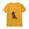 Donna Mastino Tibetano Maglietta con Collo a V - Illustrazione Canina Unica - Leggera e Comoda
