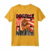 Divertente Retrò Giapponese Dogzilla Tibetano Mastino Maglietta - Regalo Unico per Amanti dei Cani e Animali Domestici