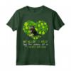 Il mio cuore è tenuto dalle zampe di una camicia mastino tibetano - Maglietta divertente per la festa di San Patrizio 2022 - Regalo irlandese per amanti dei cani