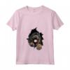 Donna Mastino Tibetano Maglietta con Collo a V - Divertente Design per Amanti dei Cani - Leggera e Resistente