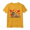 Mastino Tibetano Cane Con Peluche Do-khyi Maglietta - Ideale per Amanti dei Cani e Proprietari - Design Divertente per Bambini