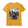 Dog Mom Dad - Divertente alieno Selfie Tibetano Mastino UFO Maglietta - Abbigliamento divertente per amanti degli animali - Ideale per Compleanno, Natale e Giornata mondiale degli UFO