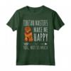 Mastino Tibetano Cani Mi Redono Felice Maglietta - Divertente Regalo per Amanti dei Cani - Funny Tibetan Mastiffs Make Me Happy You Not So Much Dog Lover