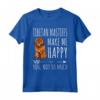 Mastino Tibetano Cani Mi Redono Felice Maglietta - Divertente Regalo per Amanti dei Cani - Funny Tibetan Mastiffs Make Me Happy You Not So Much Dog Lover
