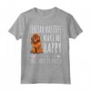 Mastino Tibetano Cani Mi Redono Felice Maglietta - Divertente Regalo per Amanti dei Cani - Funny Tibetan Mastiffs Make Me Happy You Not So Much Dog Lover