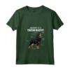 Donna Anatomia Di Un Mastino Tibetano Maglietta con Collo a V - Divertente Design - Ideale per Amanti dei Cani