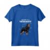 Donna Anatomia Di Un Mastino Tibetano Maglietta con Collo a V - Divertente Design - Ideale per Amanti dei Cani