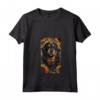 Donna Mastino Tibetano Occidentale Boho Maglietta Floreale - Ideale per gli Amanti dei Cani e dello Stile Boho