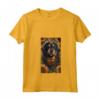 Donna Mastino Tibetano Occidentale Boho Maglietta Floreale - Ideale per gli Amanti dei Cani e dello Stile Boho