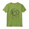 Line Art Dad Mom Dog - Mastino Tibetano Maglietta Minimalist per Compleanno e Natale - Acquista Design Cani