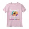 Mondo colorato Mastino Tibetano - Maglietta divertente per amanti dei cani - Ideale per Compleanno o Natale