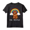 Unicorno Arcobaleno Mágico Mastino Tibetano Maglietta - Regalo Divertente per Amanti dei Cani - Design Rainbow Tibetan Mastiff Ew People Unicorn Dog