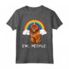 Unicorno Arcobaleno Mágico Mastino Tibetano Maglietta - Regalo Divertente per Amanti dei Cani - Design Rainbow Tibetan Mastiff Ew People Unicorn Dog