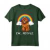 Unicorno Arcobaleno Mágico Mastino Tibetano Maglietta - Regalo Divertente per Amanti dei Cani - Design Rainbow Tibetan Mastiff Ew People Unicorn Dog