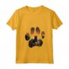 Donna Mastino Tibetano Paw Mountain Design Cane Mamma Papà Maglietta con Collo a V - Regalo per Amanti dei Cani - Ideale per Natale, Ringraziamento o Compleanni