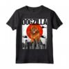 Canezilla Dogzilla Giapponese Mastino Tibetano Maglietta - Divertente Design Vintage per Amanti dei Cani - Ideale come Regalo