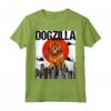 Canezilla Dogzilla Giapponese Mastino Tibetano Maglietta - Divertente Design Vintage per Amanti dei Cani - Ideale come Regalo