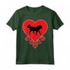 Mastino Tibetano Amante dei Cani - Vintage Maglietta San Valentino con Miglior Design Love per gli Amanti dei Cani