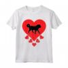 Mastino Tibetano Amante dei Cani - Vintage Maglietta San Valentino con Miglior Design Love per gli Amanti dei Cani