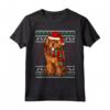Ugly Christmas Mastino Tibetano Natale Maglietta - Design Divertente per Amanti dei Cani - Regalo Unico per Natale