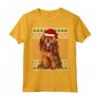Ugly Christmas Mastino Tibetano Natale Maglietta - Design Divertente per Amanti dei Cani - Regalo Unico per Natale