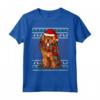 Ugly Christmas Mastino Tibetano Natale Maglietta - Design Divertente per Amanti dei Cani - Regalo Unico per Natale