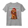 Ugly Christmas Mastino Tibetano Natale Maglietta - Design Divertente per Amanti dei Cani - Regalo Unico per Natale