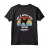 Retro Tibetan Mastino Cane Regalo Maglietta - Ideale per Amanti dei Mastini Tibetani - Compleanno o Natale