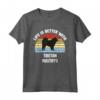 Retro Tibetan Mastino Cane Regalo Maglietta - Ideale per Amanti dei Mastini Tibetani - Compleanno o Natale