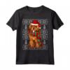 Natale Ugly Christmas Mastino Tibetano - Maglietta con Design Divertente per Amanti dei Cani - Regalo Unico per il Periodo Natalizio