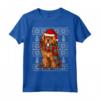 Natale Ugly Christmas Mastino Tibetano - Maglietta con Design Divertente per Amanti dei Cani - Regalo Unico per il Periodo Natalizio