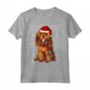 Natale Ugly Christmas Mastino Tibetano - Maglietta con Design Divertente per Amanti dei Cani - Regalo Unico per il Periodo Natalizio