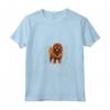Donna First We Steal Your Heart - Mastino Tibetano Divertente Maglietta con Collo a V - Ideale per Eventi e Allenamento - Regalo per Amanti dei Cani