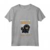Donna Corridore e Mastino Tibetano - Maglietta con Collo a V - Miles of Smiles - Ideale per gli Amanti della Corsa e dei Cani Tibetani