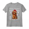 Buon Natale Mastino Tibetano Ugly Christmas Maglietta - Regalo Divertente per Amanti dei Cani - Merry Christmas Ornament Design