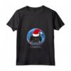 Donna Babbo Natale Mastino Tibetano Buon Natale - T-shirt Collo a V per Amanti dei Cani - Regalo Divertente per le Festività