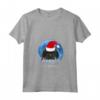 Donna Babbo Natale Mastino Tibetano Buon Natale - T-shirt Collo a V per Amanti dei Cani - Regalo Divertente per le Festività