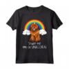 Arcobaleno Mágico Unicorno Mastino Tibetano Maglietta - Divertente Regalo per Amanti dei Cani - Rainbow Tibetan Mastiff Trust Me I'm A Unicorn Dog