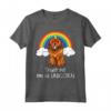 Arcobaleno Mágico Unicorno Mastino Tibetano Maglietta - Divertente Regalo per Amanti dei Cani - Rainbow Tibetan Mastiff Trust Me I'm A Unicorn Dog